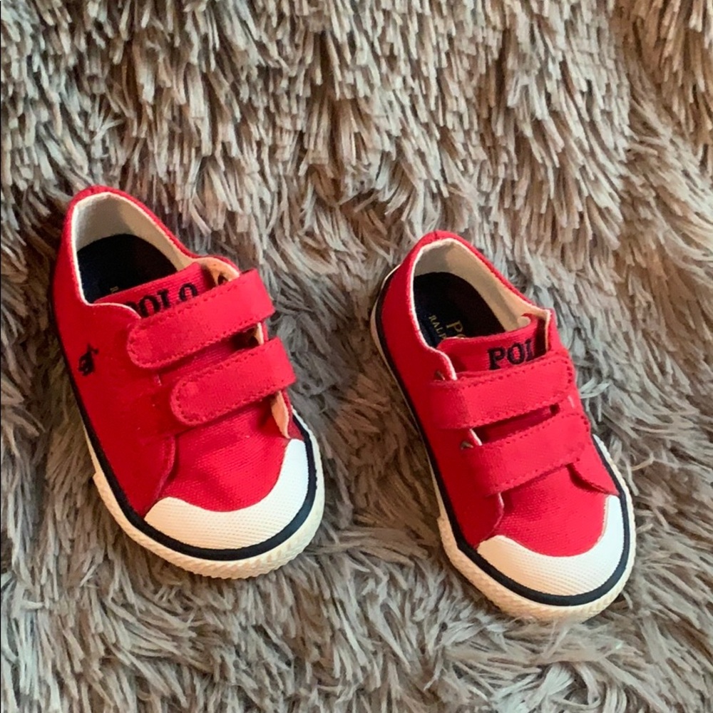 Toddler Ralph Lauren Polo shoes